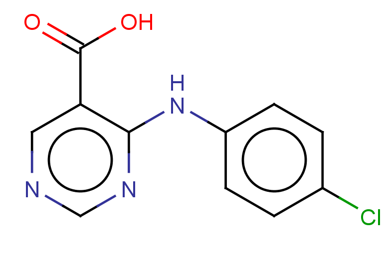 4-[(4-chlorophenyl)amino]pyrimidine-5-carboxylic acid