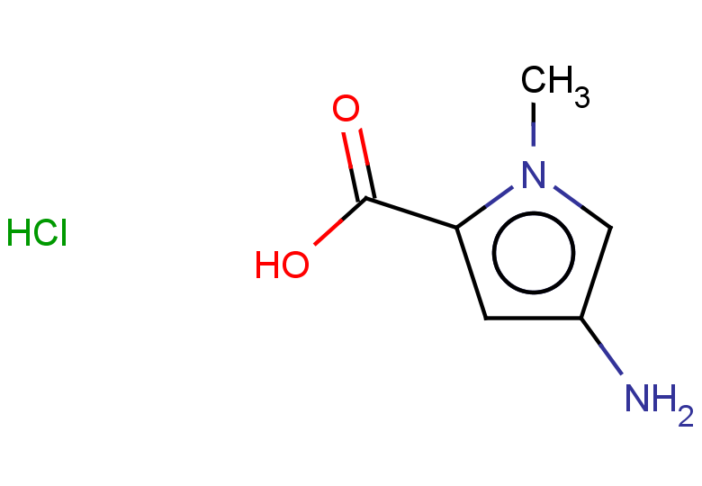 4-amino-1-methyl-1H-pyrrole-2-carboxylic acid hydrochloride
