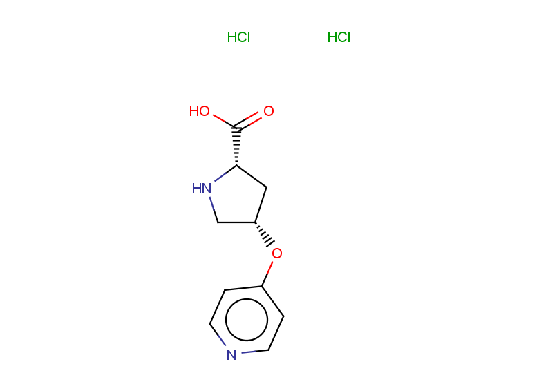 (2S,4S)-4-(pyridin-4-yloxy)pyrrolidine-2-carboxylic acid dihydrochloride