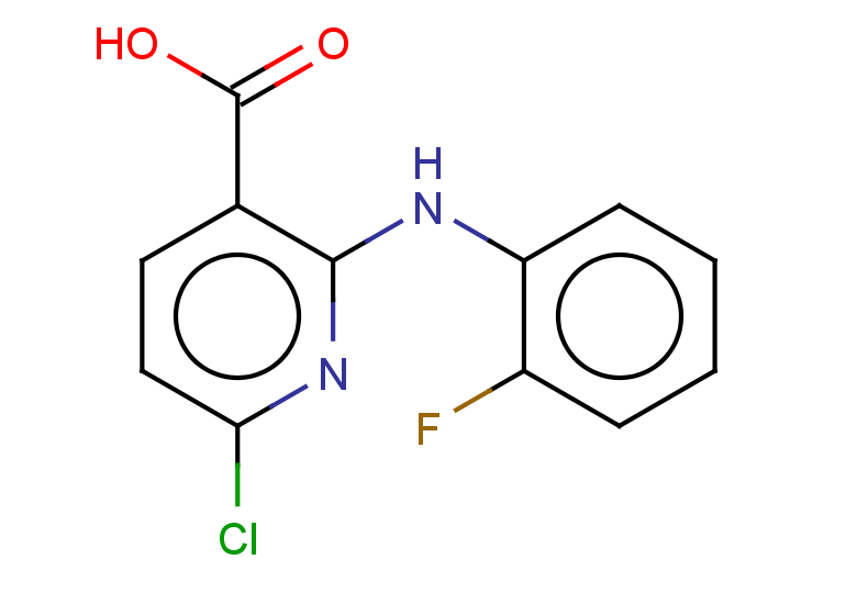 6-chloro-2-[(2-fluorophenyl)amino]pyridine-3-carboxylic acid