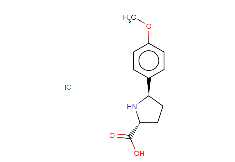 (2R,5R)-5-(4-methoxyphenyl)pyrrolidine-2-carboxylic acid hydrochloride