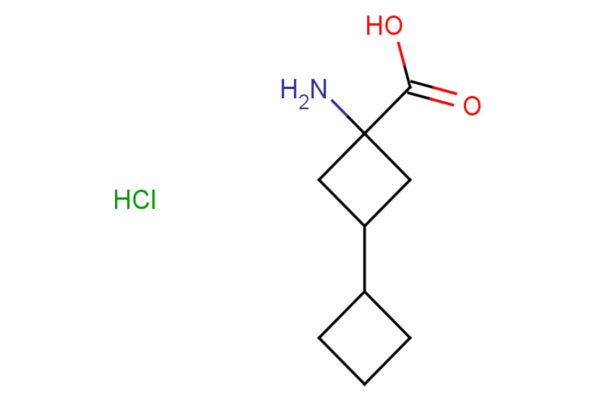 1-amino-3-cyclobutylcyclobutane-1-carboxylic acid hydrochloride, Mixture of diastereomers