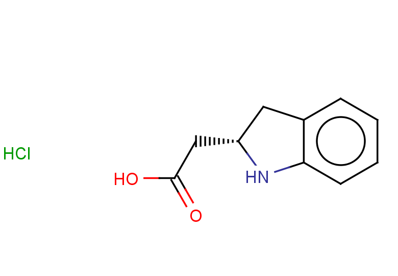 2-[(2S)-2,3-dihydro-1H-indol-2-yl]acetic acid hydrochloride
