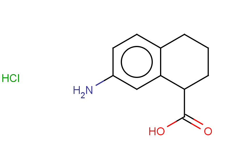 7-amino-1,2,3,4-tetrahydronaphthalene-1-carboxylic acid hydrochloride