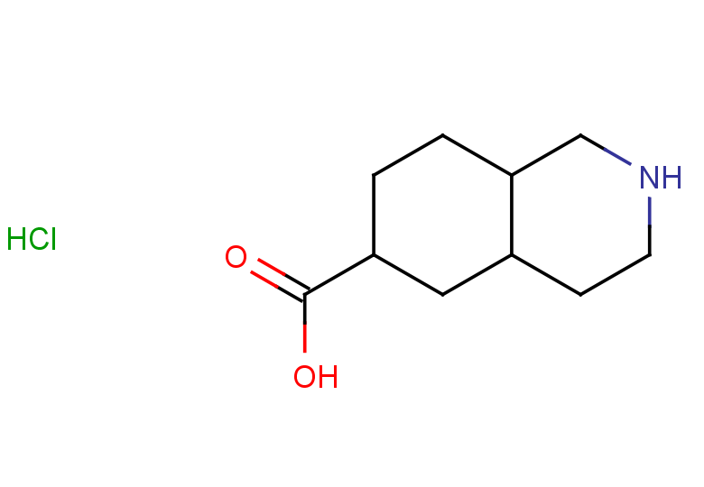 decahydroisoquinoline-6-carboxylic acid hydrochloride, Mixture of diastereomers