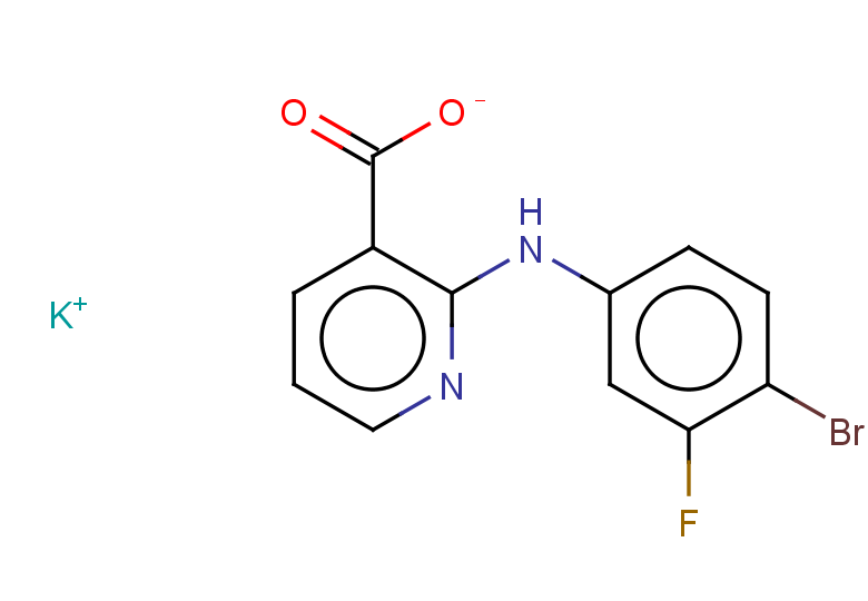 potassium 2-[(4-bromo-3-fluorophenyl)amino]pyridine-3-carboxylate