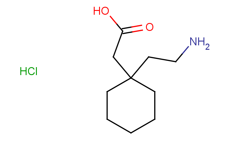 2-[1-(2-aminoethyl)cyclohexyl]acetic acid hydrochloride