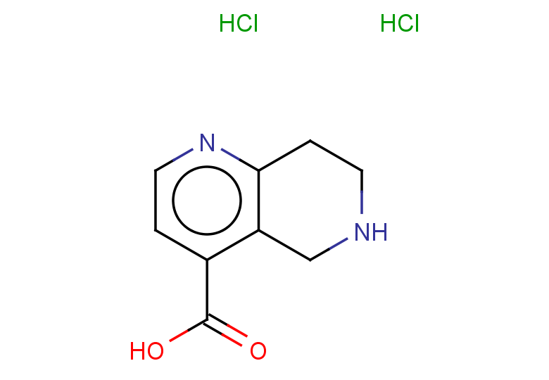 5,6,7,8-tetrahydro-1,6-naphthyridine-4-carboxylic acid dihydrochloride