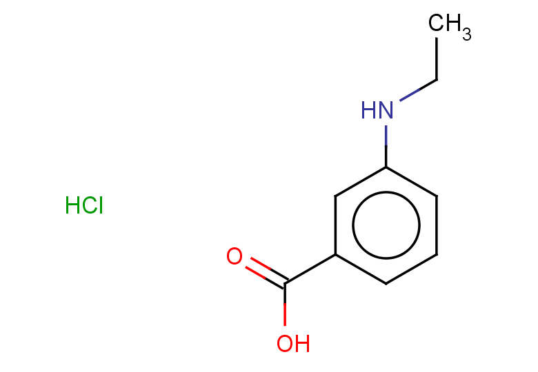 3-(ethylamino)benzoic acid hydrochloride