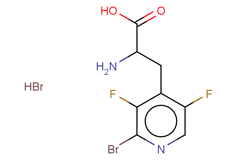 2-amino-3-(2-bromo-3,5-difluoropyridin-4-yl)propanoic acid hydrobromide
