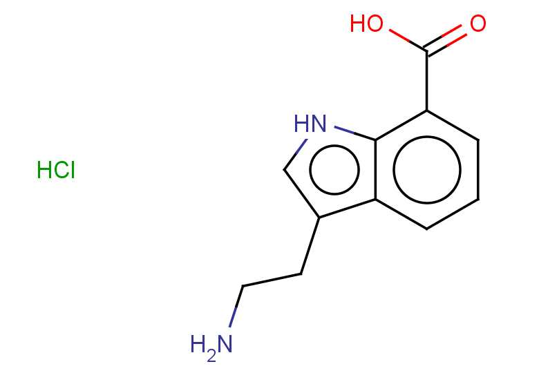 3-(2-aminoethyl)-1H-indole-7-carboxylic acid hydrochloride