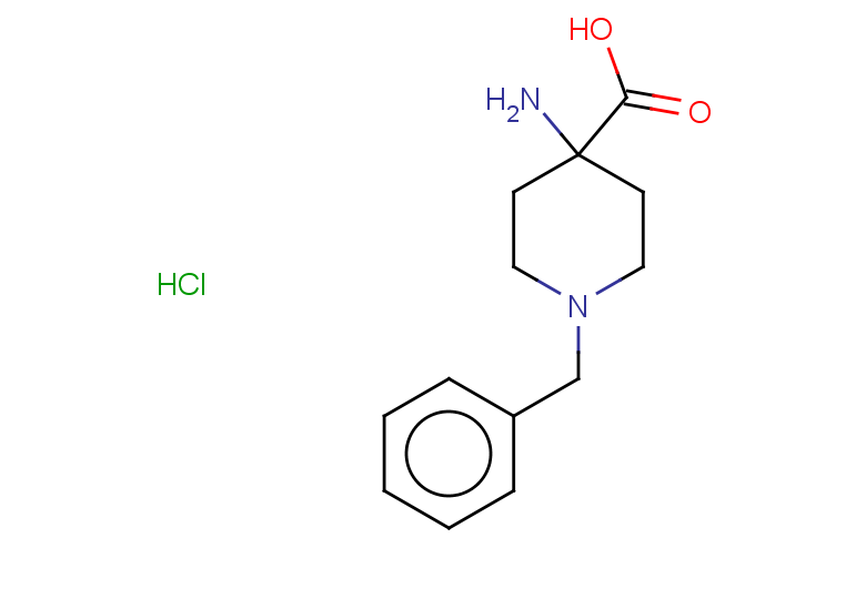 4-amino-1-benzylpiperidine-4-carboxylic acid hydrochloride