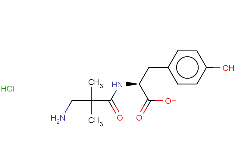 (2S)-2-(3-amino-2,2-dimethylpropanamido)-3-(4-hydroxyphenyl)propanoic acid hydrochloride