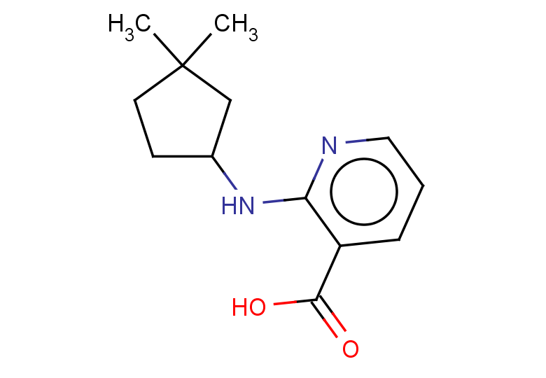2-[(3,3-dimethylcyclopentyl)amino]pyridine-3-carboxylic acid