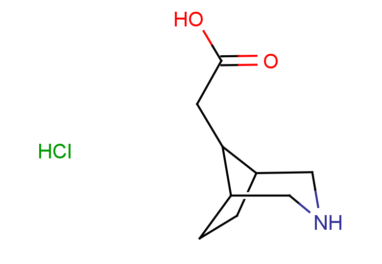 2-{3-azabicyclo[3.2.1]octan-8-yl}acetic acid hydrochloride