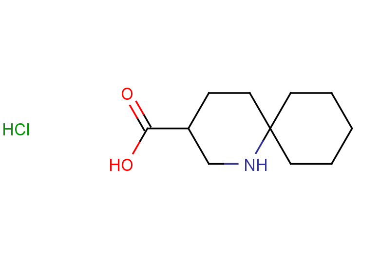 1-azaspiro[5.5]undecane-3-carboxylic acid hydrochloride