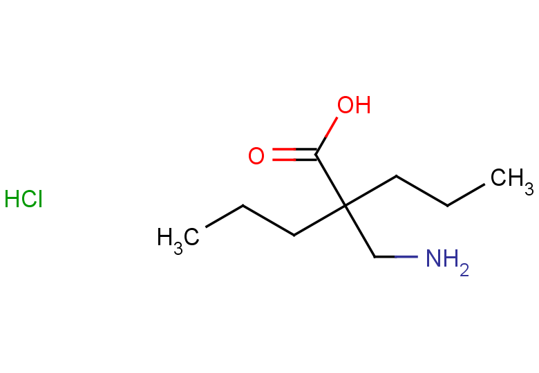 2-(aminomethyl)-2-propylpentanoic acid hydrochloride