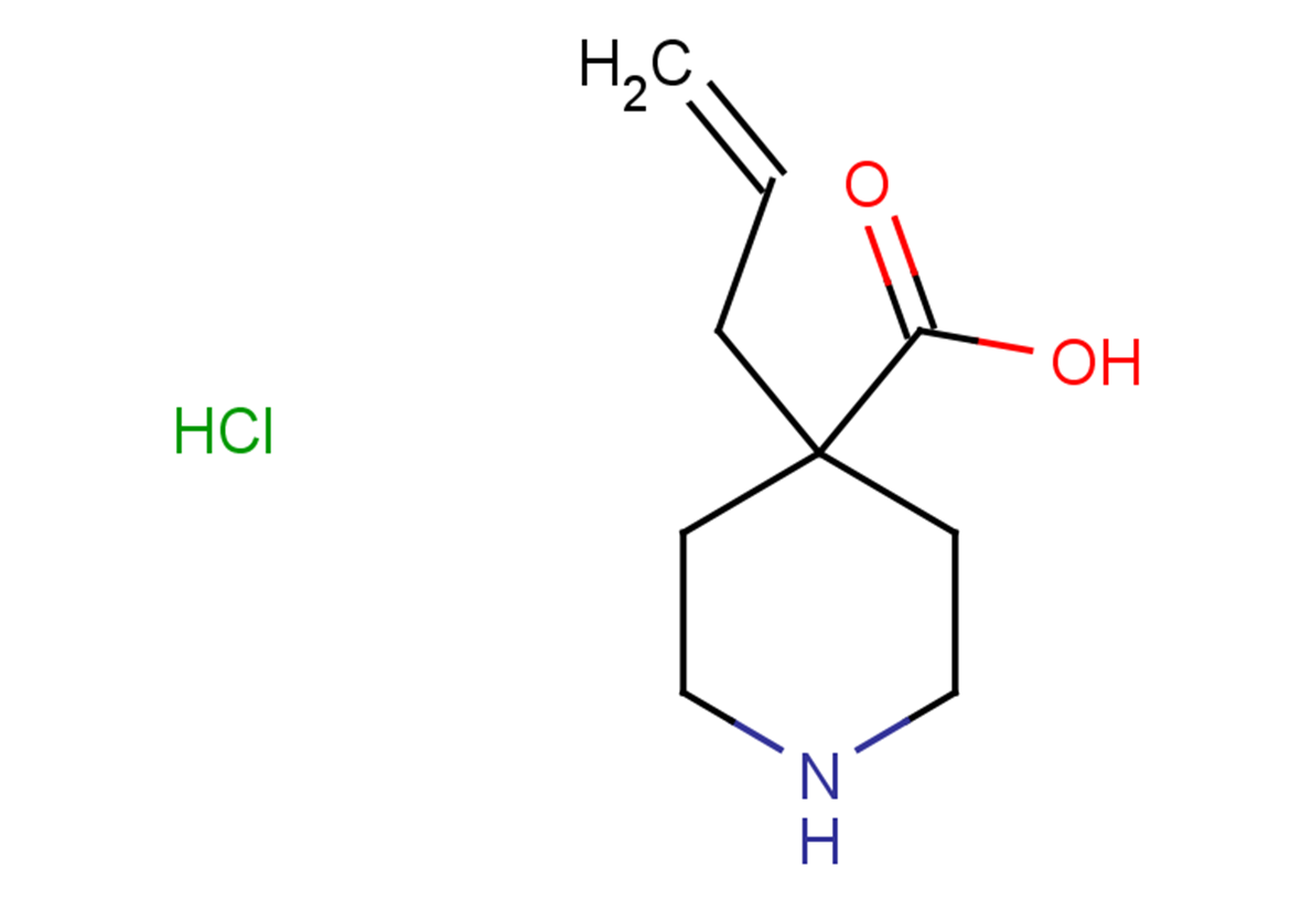 4-(prop-2-en-1-yl)piperidine-4-carboxylic acid hydrochloride