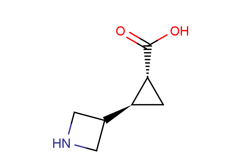 rac-(1R,2S)-2-(azetidin-3-yl)cyclopropane-1-carboxylic acid, trans