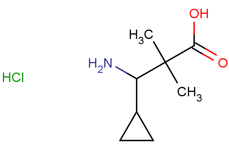 3-amino-3-cyclopropyl-2,2-dimethylpropanoic acid hydrochloride