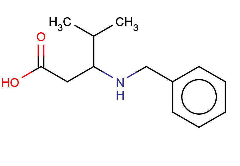 3-(benzylamino)-4-methylpentanoic acid