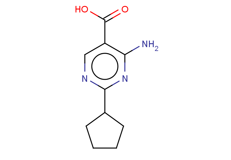 4-amino-2-cyclopentylpyrimidine-5-carboxylic acid