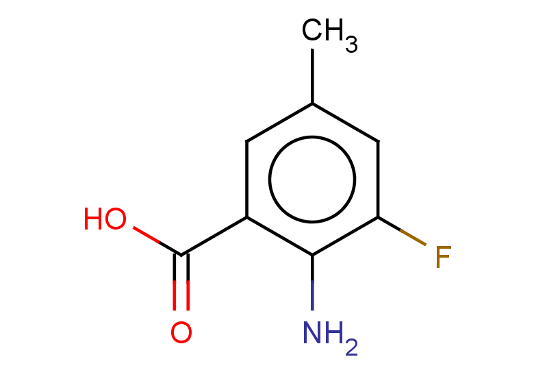2-amino-3-fluoro-5-methylbenzoic acid