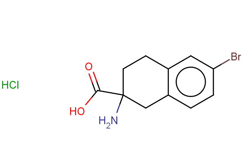 2-amino-6-bromo-1,2,3,4-tetrahydronaphthalene-2-carboxylic acid hydrochloride