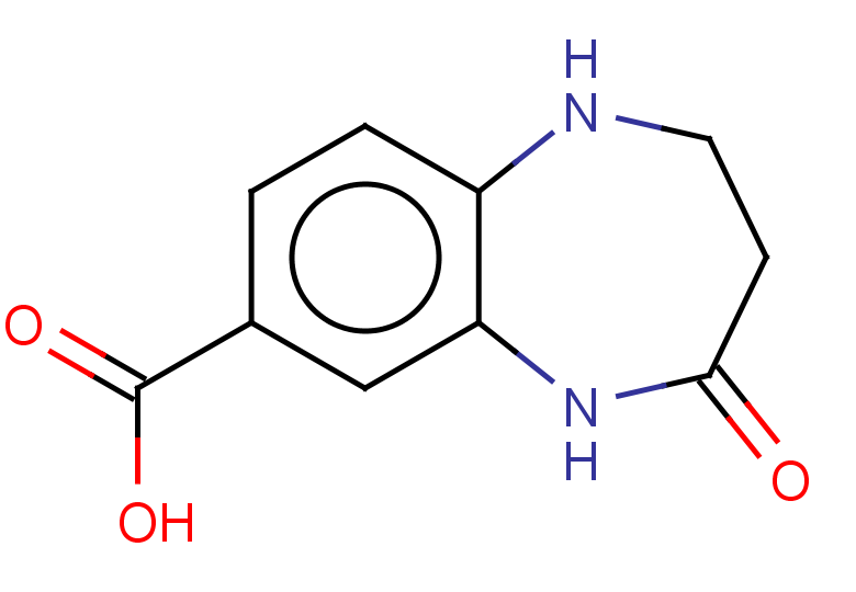4-oxo-2,3,4,5-tetrahydro-1H-1,5-benzodiazepine-7-carboxylic acid