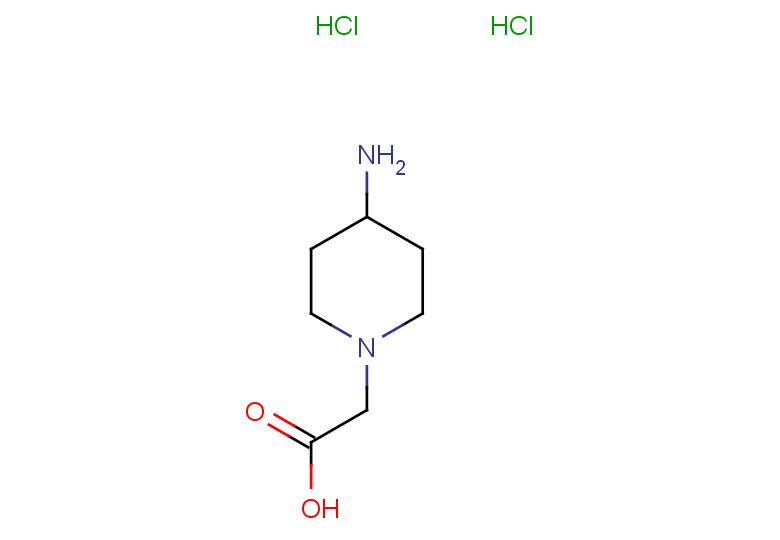 2-(4-aminopiperidin-1-yl)acetic acid dihydrochloride