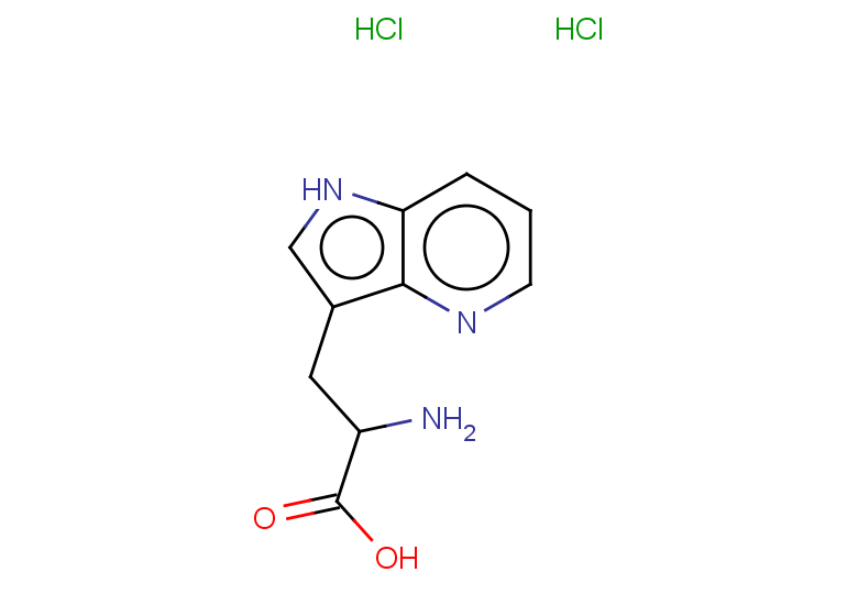 2-amino-3-{1H-pyrrolo[3,2-b]pyridin-3-yl}propanoic acid dihydrochloride