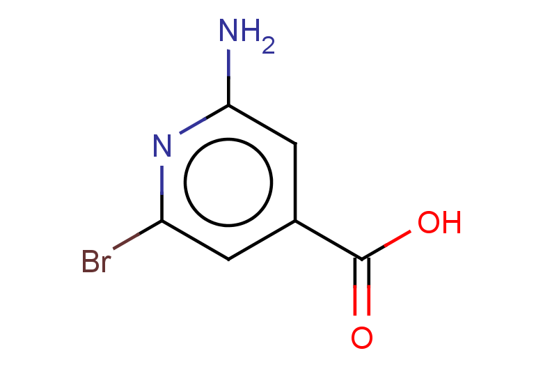 2-amino-6-bromopyridine-4-carboxylic acid