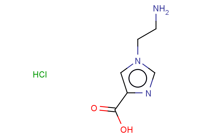 1-(2-aminoethyl)-1H-imidazole-4-carboxylic acid hydrochloride