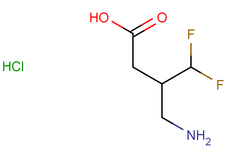 4-amino-3-(difluoromethyl)butanoic acid hydrochloride