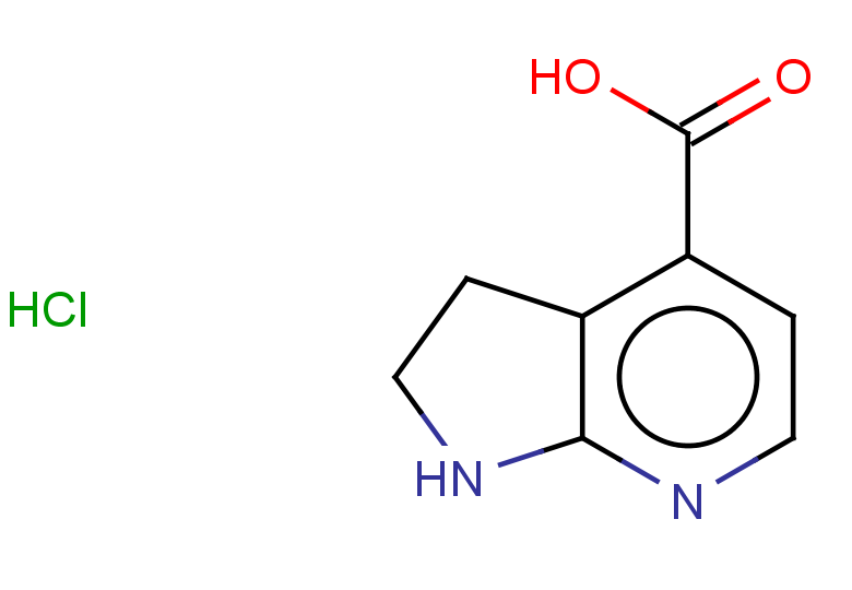 1H,2H,3H-pyrrolo[2,3-b]pyridine-4-carboxylic acid hydrochloride