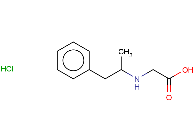 2-[(1-phenylpropan-2-yl)amino]acetic acid hydrochloride