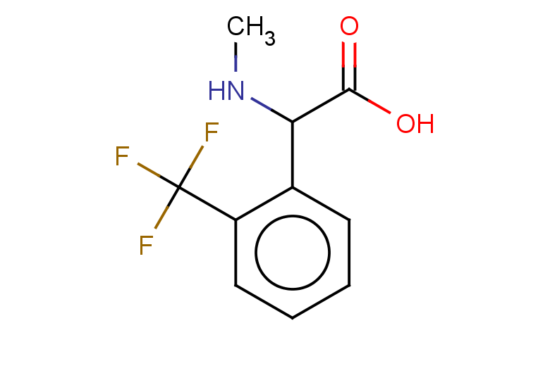 2-(methylamino)-2-[2-(trifluoromethyl)phenyl]acetic acid