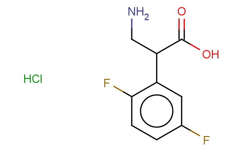 3-amino-2-(2,5-difluorophenyl)propanoic acid hydrochloride