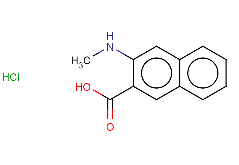 3-(methylamino)naphthalene-2-carboxylic acid hydrochloride