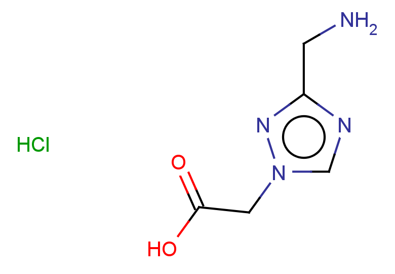 2-[3-(aminomethyl)-1H-1,2,4-triazol-1-yl]acetic acid hydrochloride