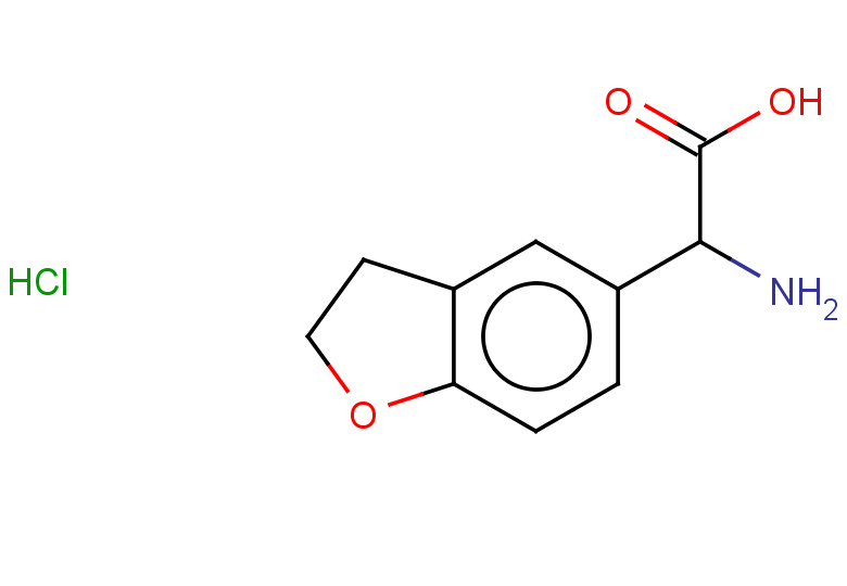 2-amino-2-(2,3-dihydro-1-benzofuran-5-yl)acetic acid hydrochloride