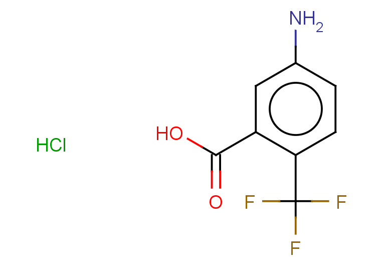 5-amino-2-(trifluoromethyl)benzoic acid hydrochloride