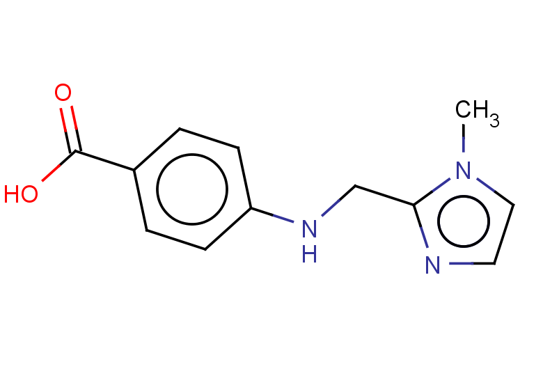 4-{[(1-methyl-1H-imidazol-2-yl)methyl]amino}benzoic acid