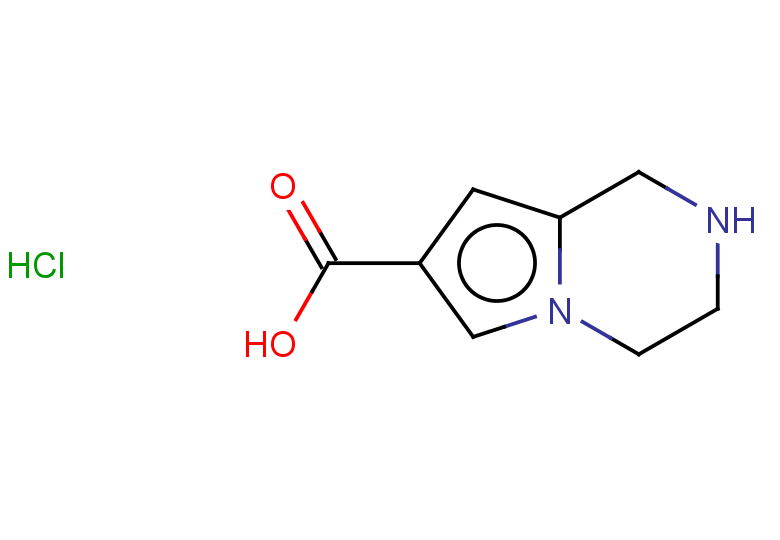 1H,2H,3H,4H-pyrrolo[1,2-a]pyrazine-7-carboxylic acid hydrochloride
