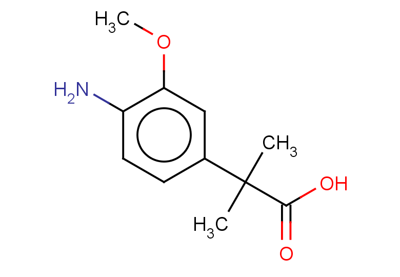 2-(4-amino-3-methoxyphenyl)-2-methylpropanoic acid