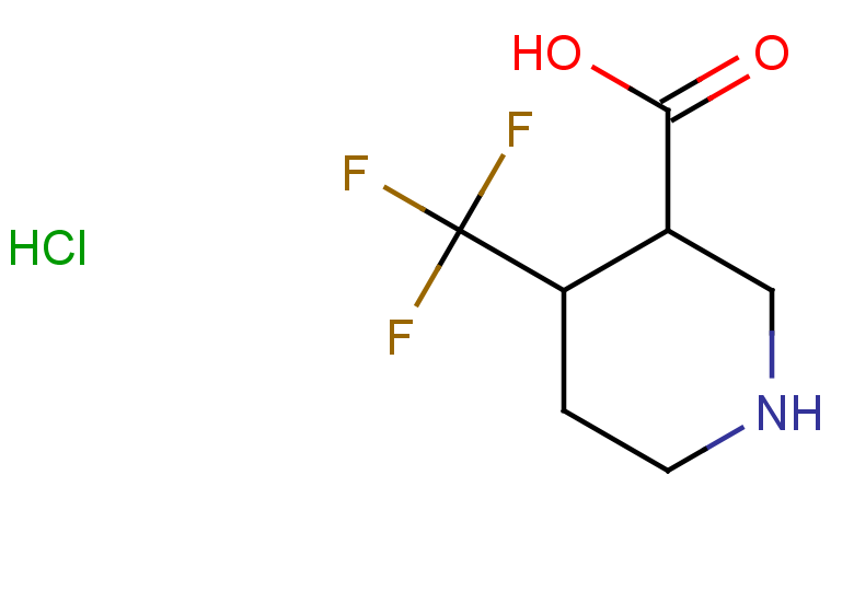 4-(trifluoromethyl)piperidine-3-carboxylic acid hydrochloride