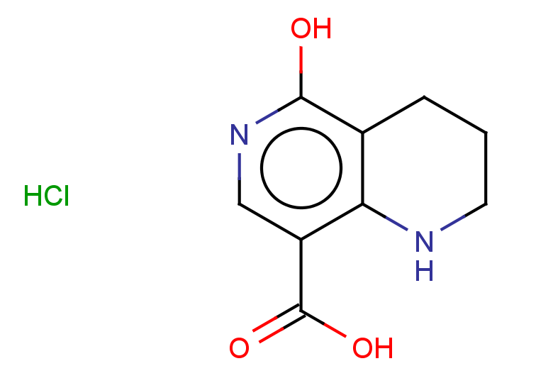 5-hydroxy-1,2,3,4-tetrahydro-1,6-naphthyridine-8-carboxylic acid hydrochloride