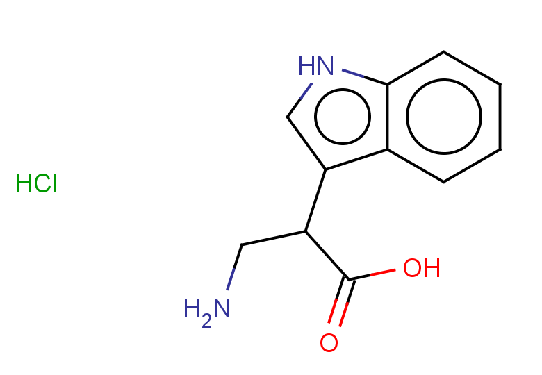 3-amino-2-(1H-indol-3-yl)propanoic acid hydrochloride