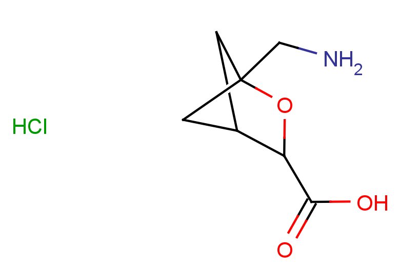 1-(aminomethyl)-2-oxabicyclo[2.1.1]hexane-3-carboxylic acid hydrochloride