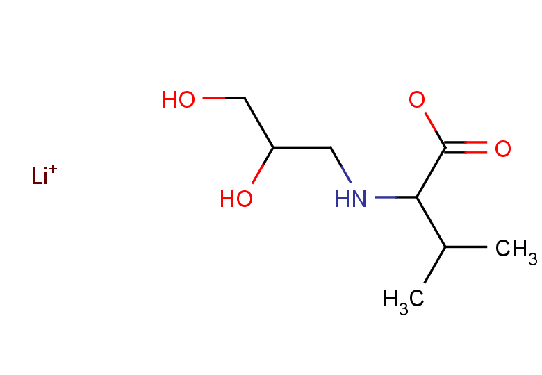 lithium(1+) ion 2-[(2,3-dihydroxypropyl)amino]-3-methylbutanoate